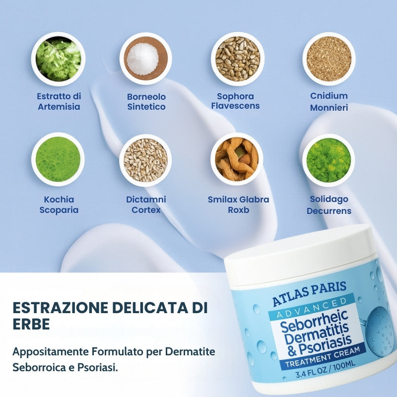 Crema Atlas Paris® ⎜ Per un Cuoio Capelluto e una Pelle Morbidi e Leniti