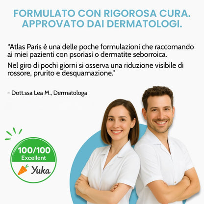 Crema Atlas Paris® ⎜ Per un Cuoio Capelluto e una Pelle Morbidi e Leniti